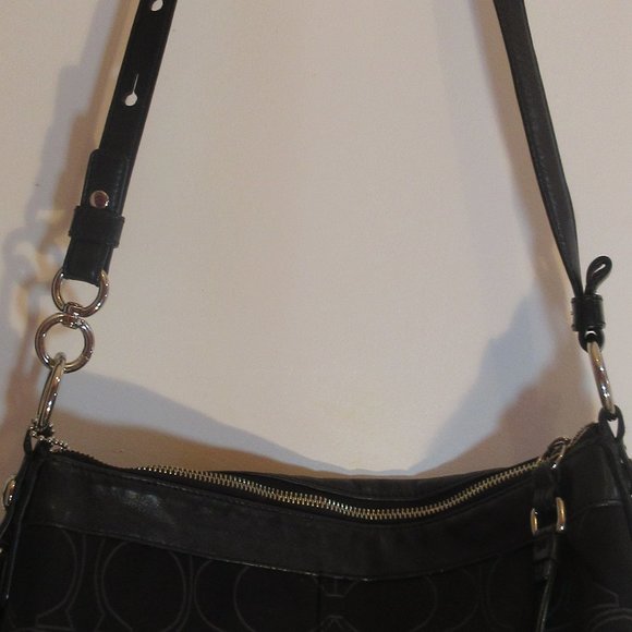 Coach Bags | Coach Black Crossbody | Color: Black/Purple N 01049-15760 - Picture 11 of 11